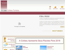 Tablet Screenshot of coliseutur.com.br